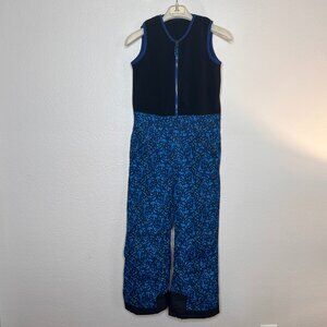 Arctix Kids' Blue Limitless Fleece Top Bib Overalls size S